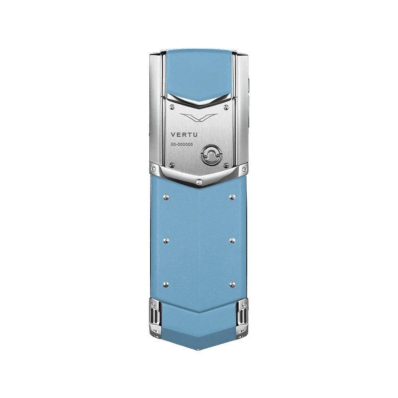 Signature V Stainless Steel Phone - Pure Silver