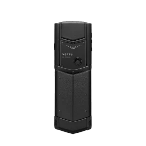 Signature V Stainless Steel Phone – Pure Black