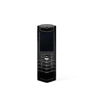 Signature V Stainless Steel Phone – Pure Black